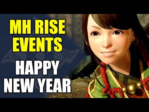 Monster Hunter Rise | Super Apex Rathalos and Super Magnamalo | Happy New Year !