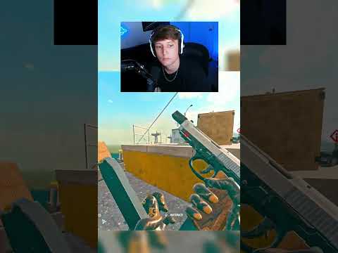 1v4 loadout campers with a PISTOL 🔥  #warzone #wzclip #callofduty #wz #cod #wzclips