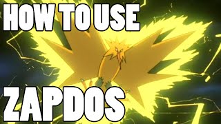 How To Use: Zapdos! Zapdos Strategy Guide ORAS / XY