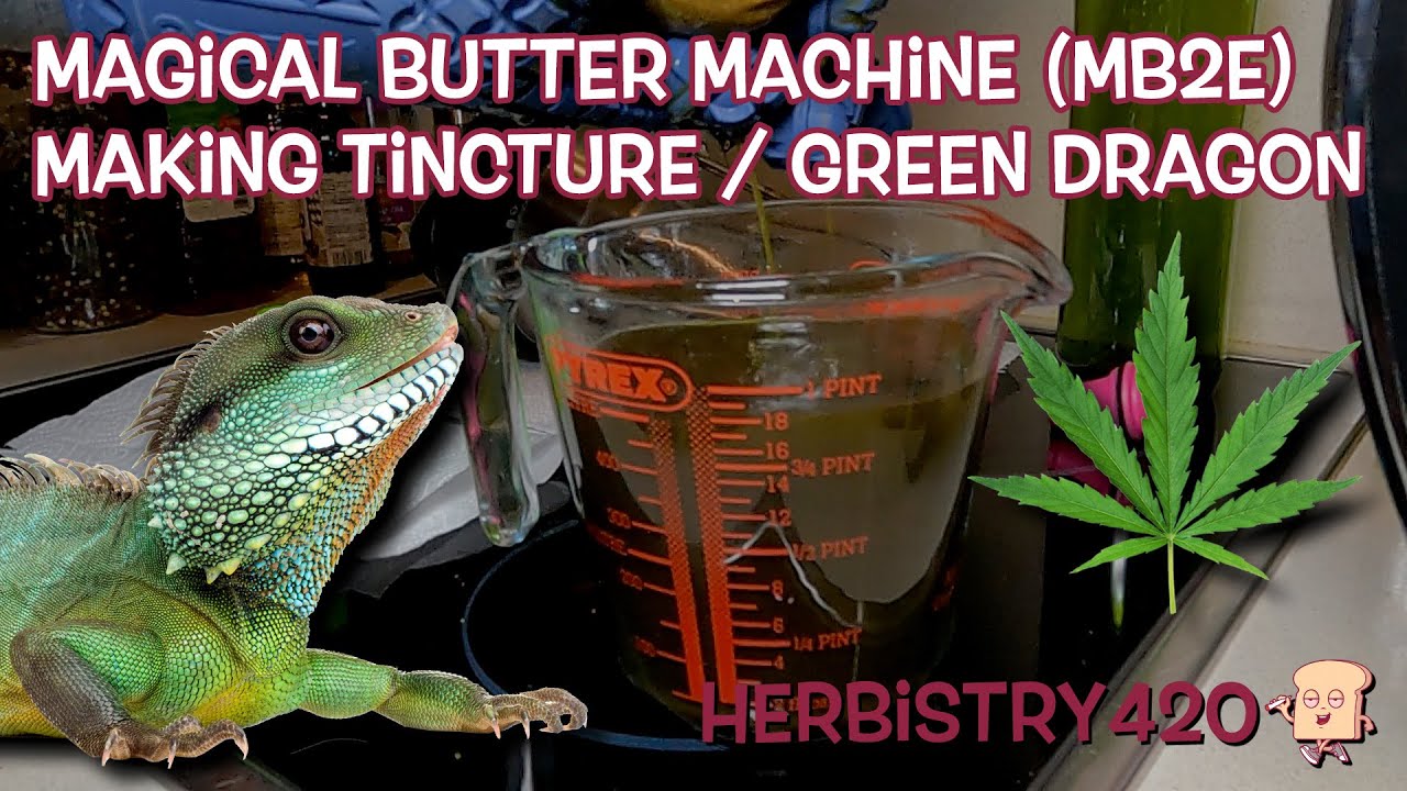 Green Dragon Tincture Magical Butter Machine — 3 Steps