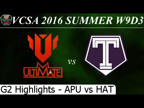 APU vs HAT Game 2 Highlights 17/07/2016 - VCSA Summer 2016 W9D3M5 An Phat Ultimate vs Hai Anh T Team