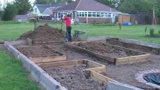 preview picture of video 'Part 6 Building and creating new gardens, ponds and life in Lincolnshire'