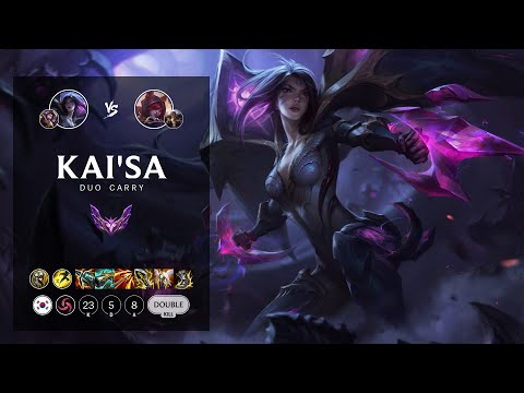 Kai'Sa ADC vs Xayah - KR Master Patch 12.6