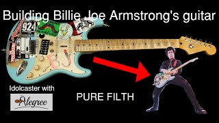 Video thumbnail for Building Billie Joe Armstrong's Guitar 'Blue' - Alegree Idolcaster S1 E2 by Alegree