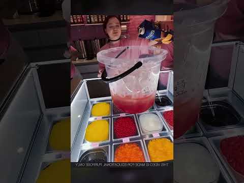 O comandă incredibilă de bubble tea i-a lăsat pe toți șocați