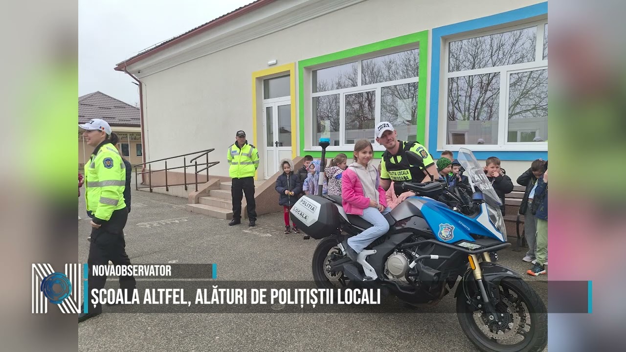 Școala Altfel, alături de polițiștii locali