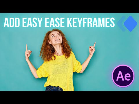 After Effects How To Add Easy Ease Keyframes