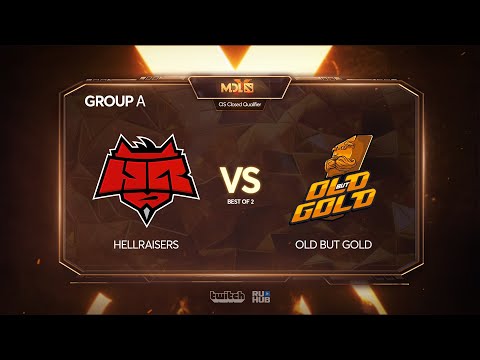 HellRaisers vs Old but Gold, MDL Chengdu Major Qualifier, bo2, game 1 [Inmate]
