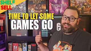 Letting go of more Board Games! Shelf or Sell Janurary 2026