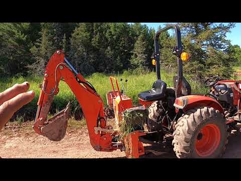 Kioti backhoe broken frame!