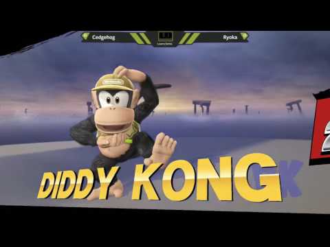 Smash Lounge 87 - Cedgehog (Cloud) vs Ryoka (Diddy Kong)