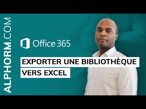 Comment exporter une liste SharePoint vers Excel Vidéo Tuto