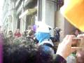 Blue Smurf Parade In Venice