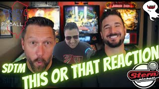 SDTM Pinball This or That Reaction Video