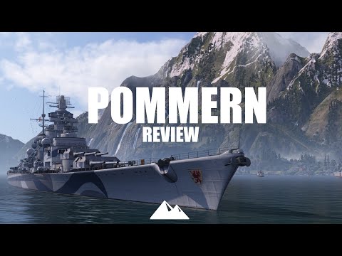 POMMERN, Tirpitz plus & typisch deutsch? - World of Warships | [Review] [Deutsch] [60fps]