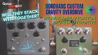 Video thumbnail for Nordvang Custom Gravity Overdrive + Browne Amplification Protein Overdrive (Stack well together?) by Guitar Emerge
