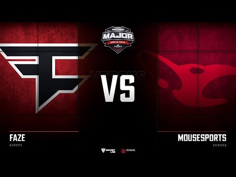 [EN] FaZe vs mousesports | Mirage | New Legends Stage | StarLadder Major 2019
