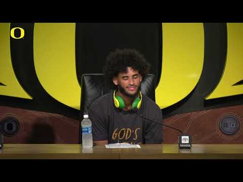 Dante Moore | Postgame vs. Oklahoma State