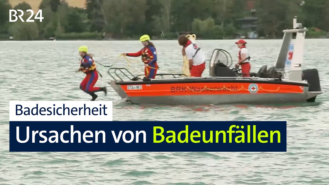 So gefährlich ist Gewitter und Kälteschock: Das Wasser lesen lernen | Abendschau | BR24