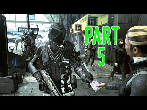 Deus Ex Mankind Divided Gameplay Walkthrough Part 5- Bookstore