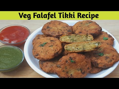Veg Falafel Tikki Recipe - Falafel Tikki recipe in Hindi – How to make falafel in Hindi – Falafel
