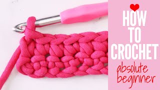 🧶 How to Crochet for Absolute Beginners | Super Slow and Step-by-Step with Thick Yarn 🧶