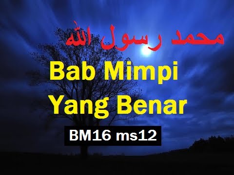 2013/04/02 Ustaz Shamsuri 774 - Bab Mimpi yang Benar (Bushra) - BM16 ms12