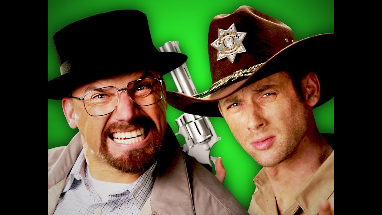 Rick Grimes vs Walter White.  Behind the Scenes.  Epic Rap Battles of History
