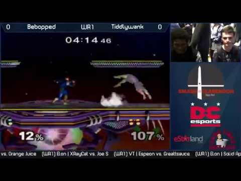 Smash @ Clarendon (10/10/2014) WR1 - Bebopped vs. Tiddlywank