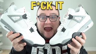 F*ck it, here's why the JORDAN 4 WHITE CEMENT 2025 will be a PROBLEM