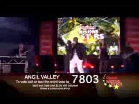 Ancil Valley  Live Performance 5 Digicel Rising Stars 2013