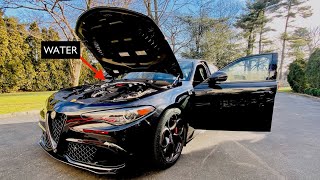 Alfa Romeo Giulia QV Water Leaking Into Cabin Issue