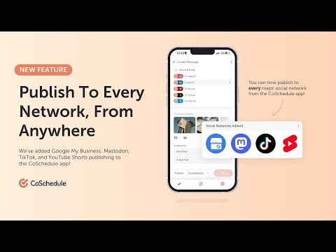 Publish To Every Network, From Anywhere