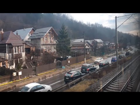 Train Ride / Călătorie feroviară / Brasov - Ploiesti Vest cu IRN347 [Fragmente] -  12.12.2021 🚄