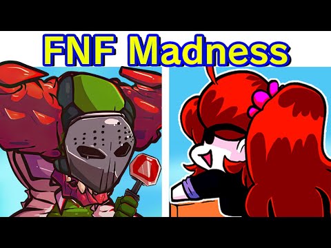 Friday Night Madness Combat Cancelled Build (FNF) (Agent GF/BF/Hank/Tricky)
