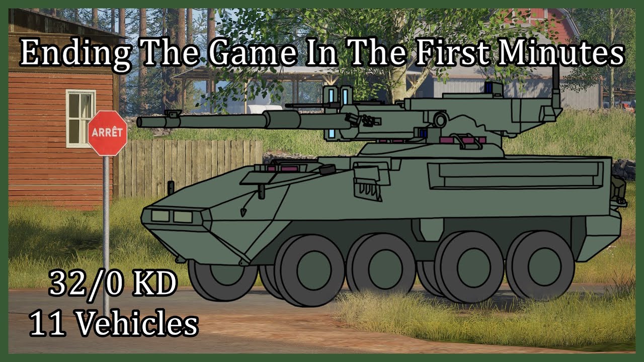 Total Domination With The Stryker MGS Aka Cannon-On-Wheels | Squad Vehicle Gameplay