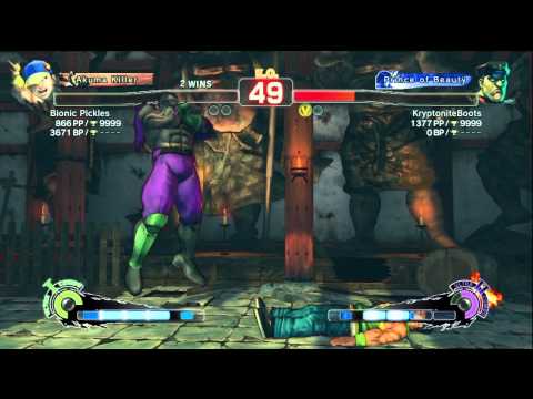 SSF4 AE XBL - Bionic Pickles (YU) vs KryptoniteBoots (BI)