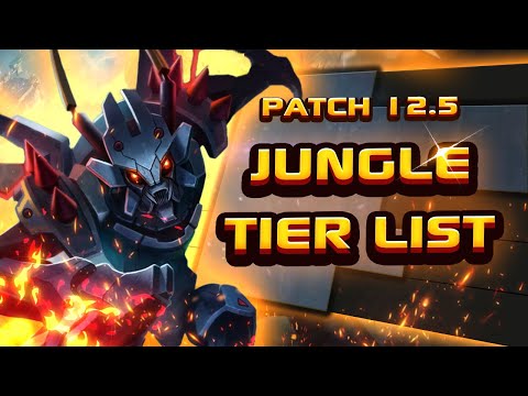 BEST CHAMPS FOR JUNGLE! Patch 12.5 Jungle Guide (League of Legends)