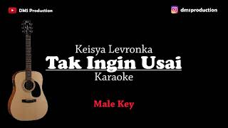 Download lagu Tak Ingin Usai - Keisya Levronka (Karaoke Akustik Gitar) Male Key mp3