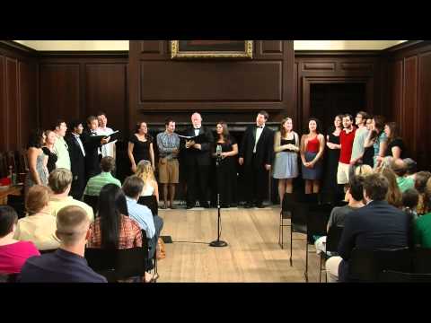 When Allen a-Dale Went a-Hunting - Christopher Wren Singers - 2012 Final Concert
