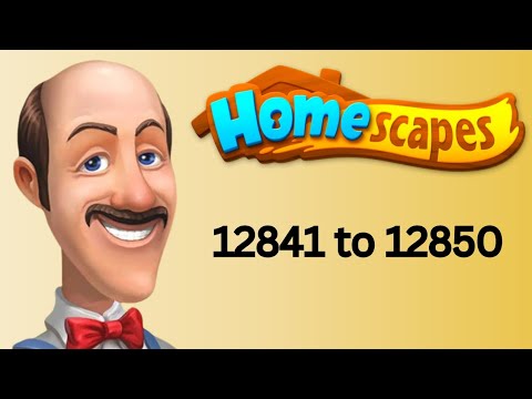 Homescapes || level 12841 to 12850