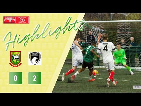 HENDON 0-2 WESTON SUPER MARE - Highlights 20 November 2021