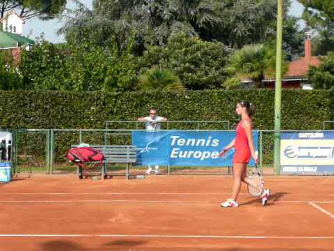 ITF Ciampino 2009 - Primo turno - Federica Quercia (vs Lisa Sabino)