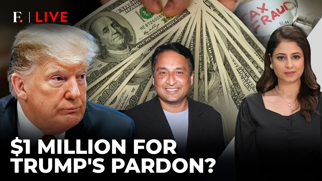 Indian-Origin Doctor, Tax Fraud Convict Seeks Trump Pardon, Gives $1M to MAGA | Firstpost Live