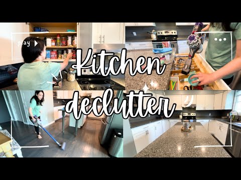 Kitchen Reset ✨ Cleaning, Decluttering, & Organizing 