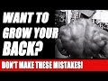 Big Back Exercises Everyone Does Wrong - Barbell Rows
