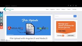 Download the video "File Upload with AngularJS and NodeJS (Demo only)"