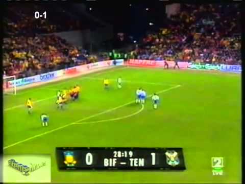 1997 03 18 CUARTOS Brondby 0 Tenerife 2 Copa de la UEFA