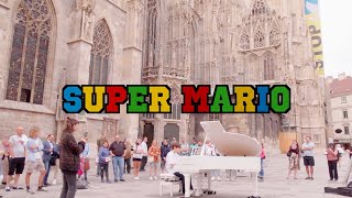 Download lagu 海外で日本人がマリオとクラシックを融合した曲をストリートピアノで弾いたら盛り上がった！【スーパーマリオ/ Kurt Hugo Schneider】 mp3