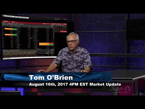 August 16th 4PM Stock Market Update by Tom O'Brien on TFNN